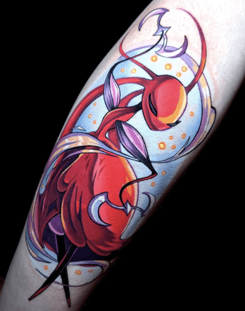 Skarrsinger Karmelita Blades Hollow Knight Tattoo