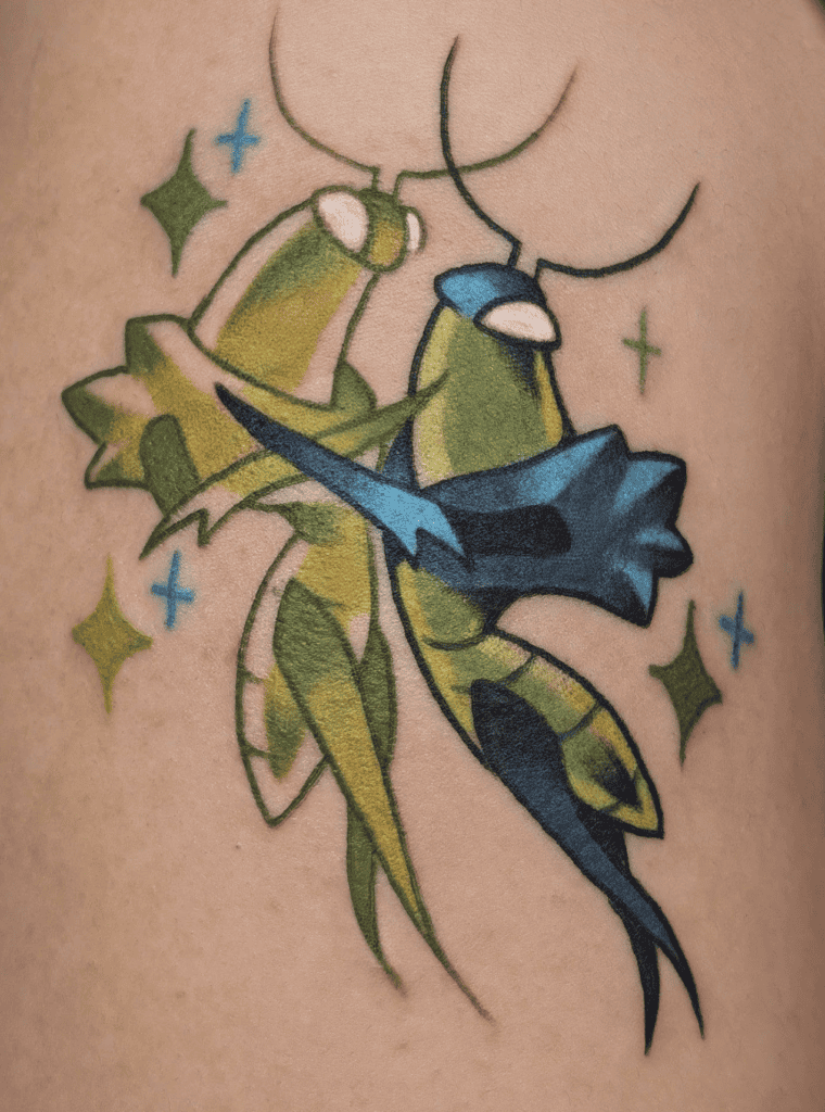 Clover Dancers Hollow Knight Tattoo