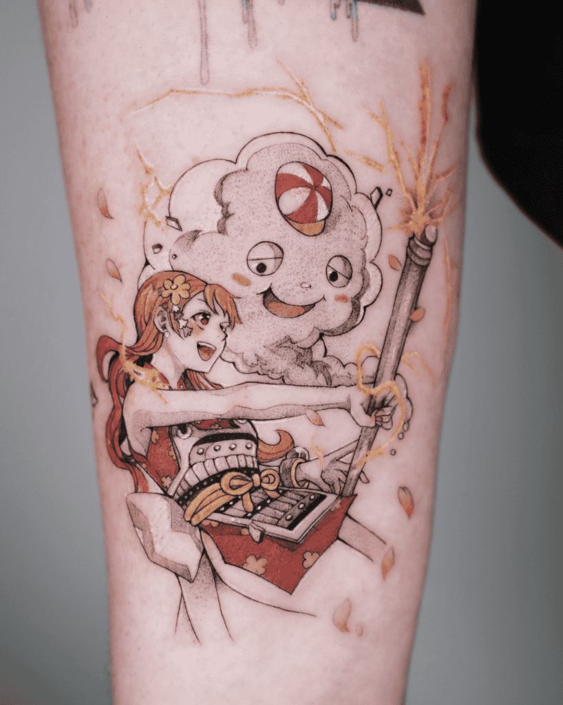 Zeus One Piece Tattoo