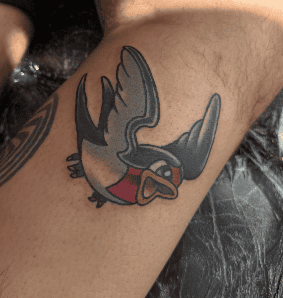 Taillow Fly Hoenn Pokémon Tattoo