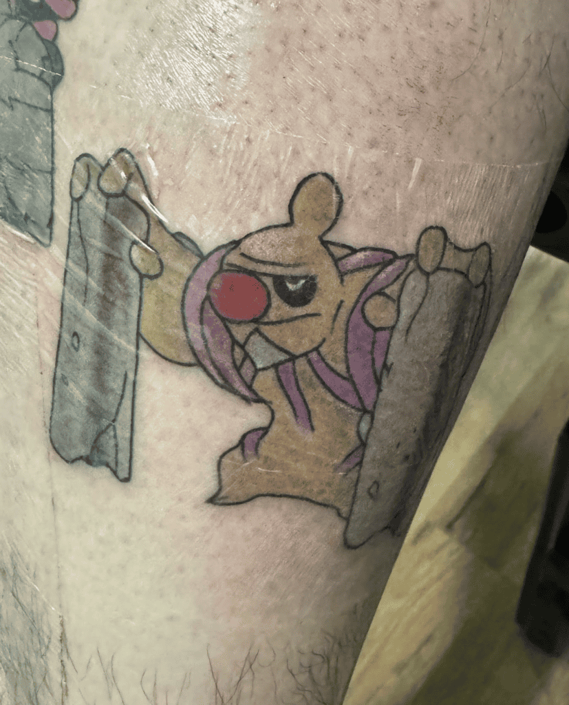 Conkeldurr Unova Pokémon Tattoo
