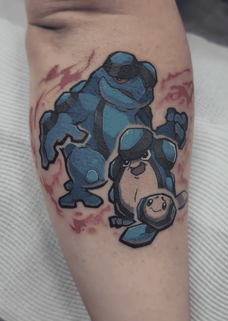 Seismitoad Unova Pokémon Tattoo