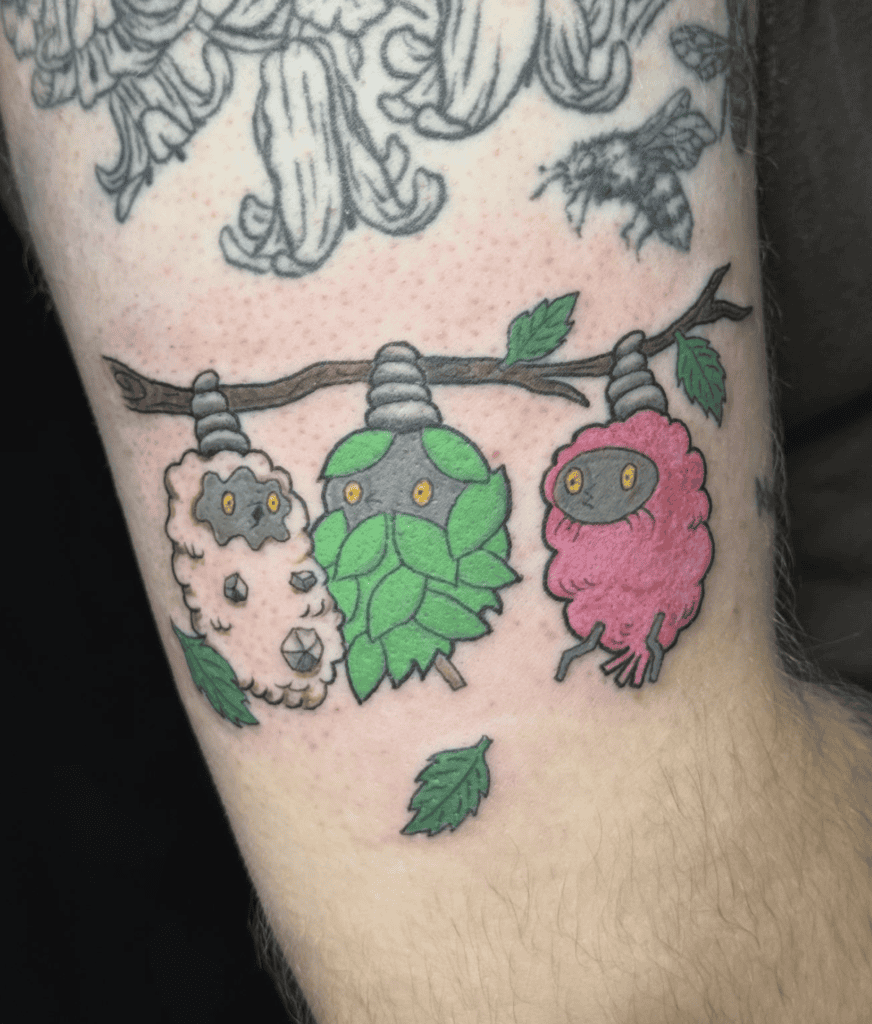 Burmy Alts Sinnoh Pokémon Tattoo