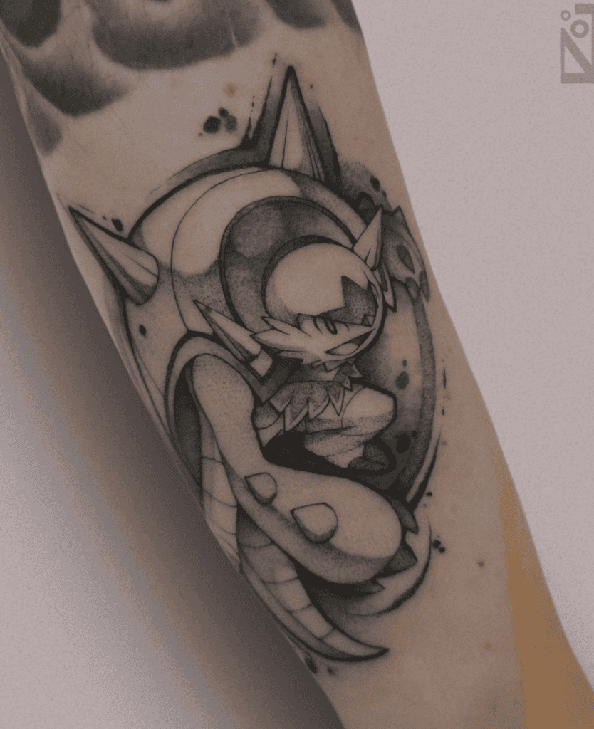 Chesnaught Kalos Pokémon Tattoo