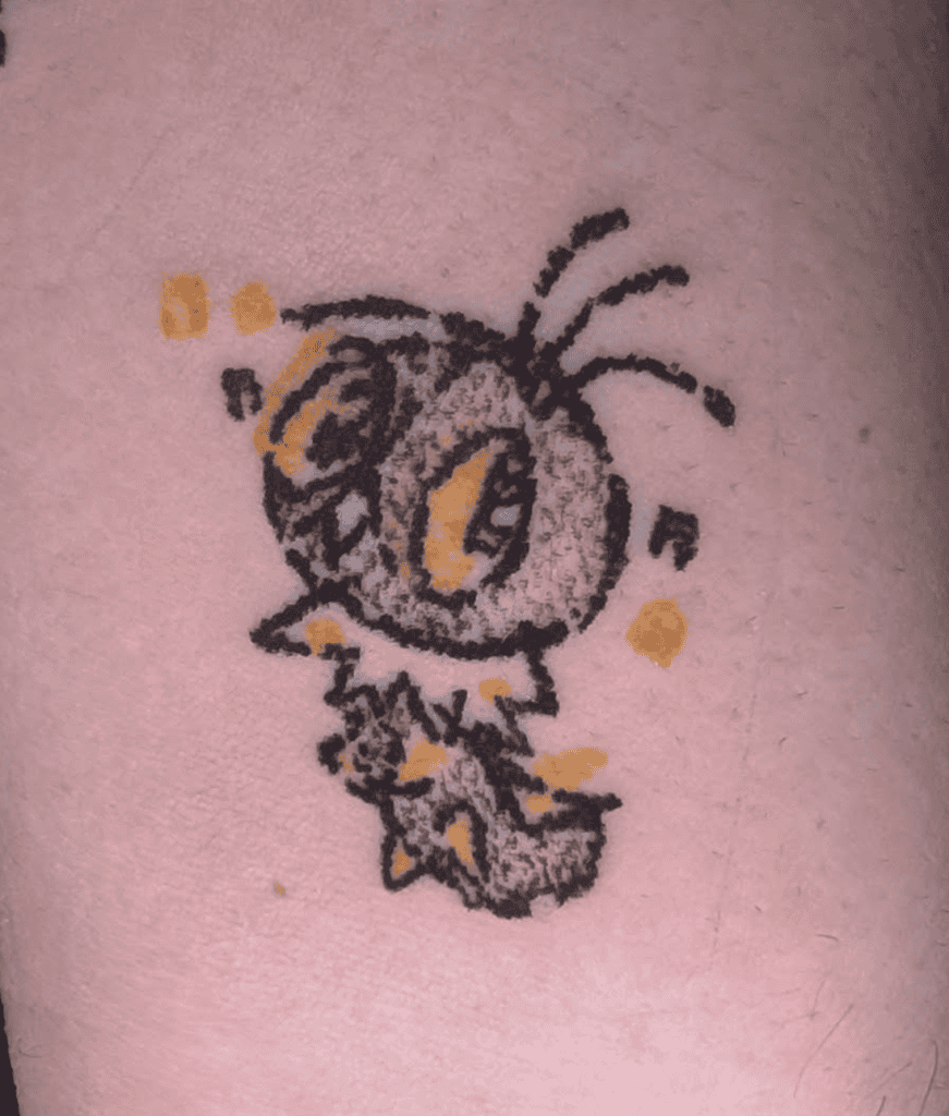 Scatterbug Kalos Pokémon Tattoo
