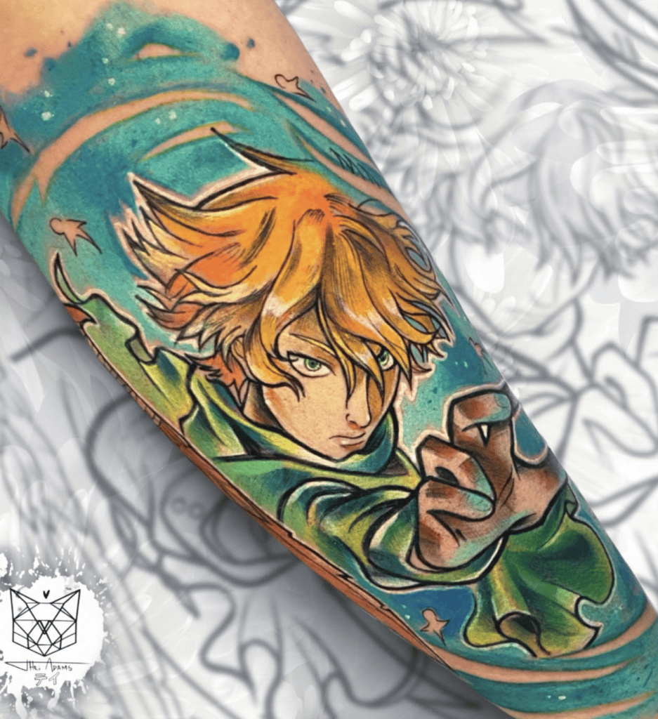 Serpico Wind Berserk Tattoo