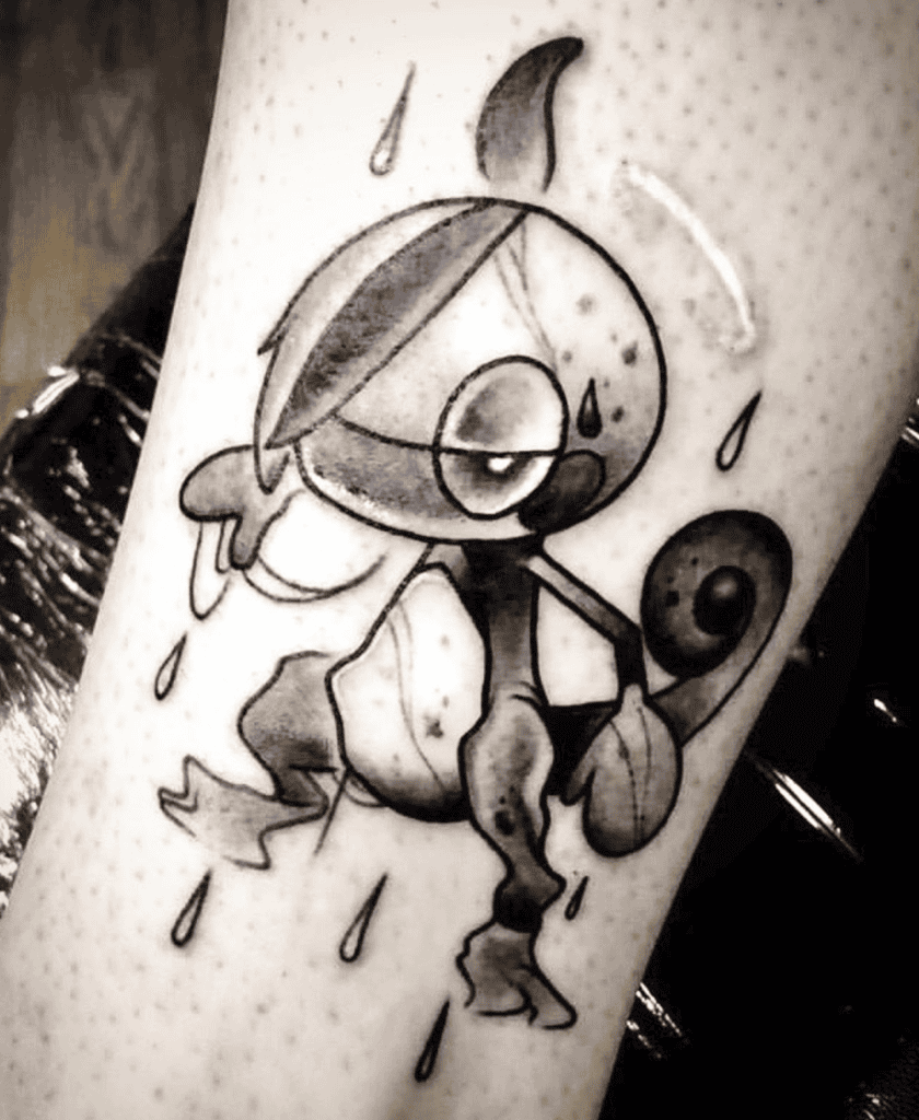 Drizzile Galar Pokémon Tattoo