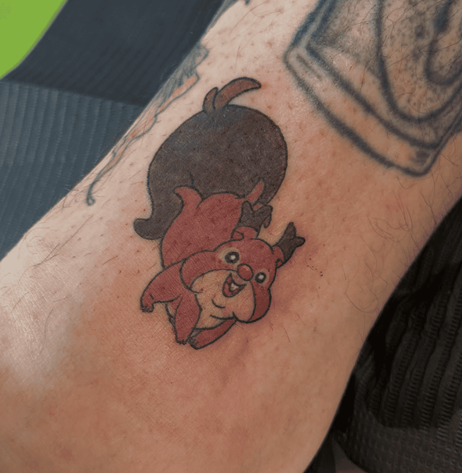 Skwovet Galar Pokémon Tattoo