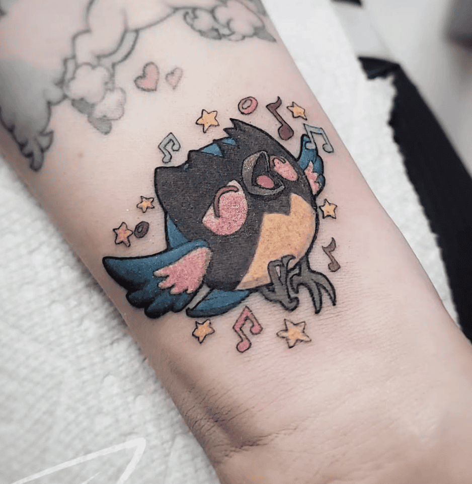 Rookidee Galar Pokémon Tattoo
