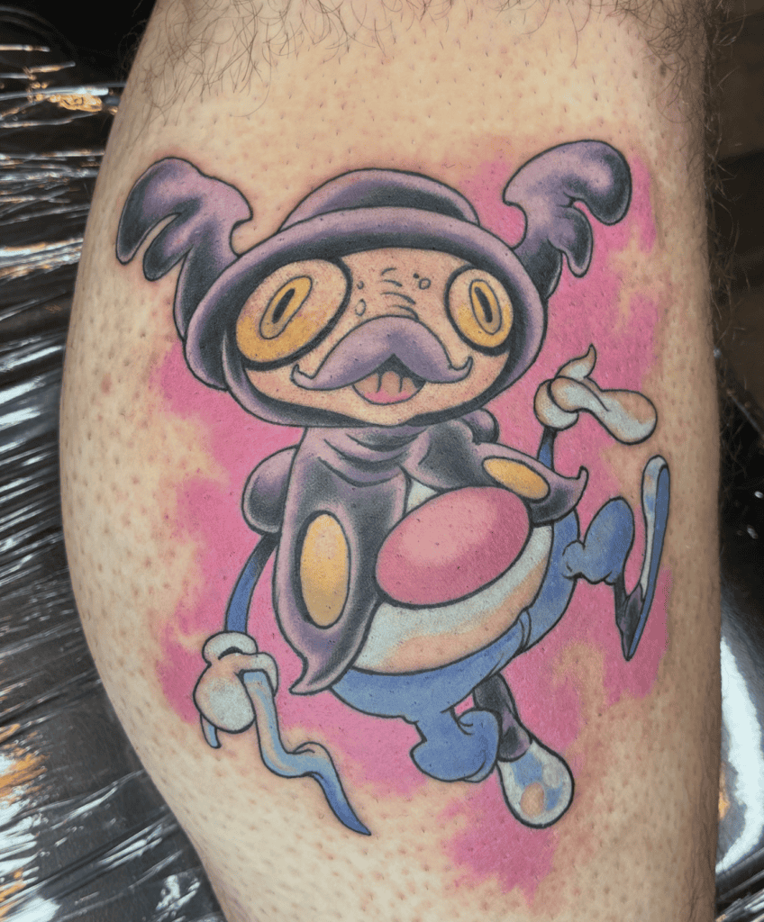 Mr. Rime Alt Galar Pokémon Tattoo
