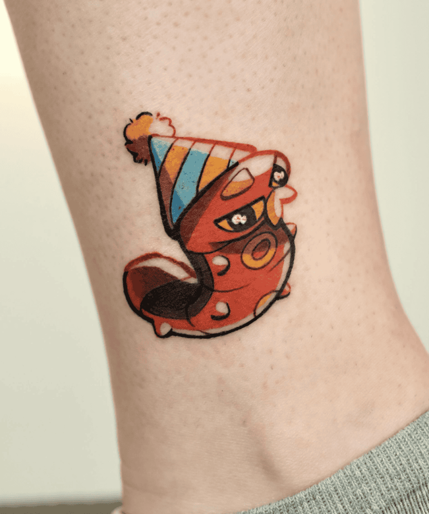 Sizzlipede Party Galar Pokémon Tattoo