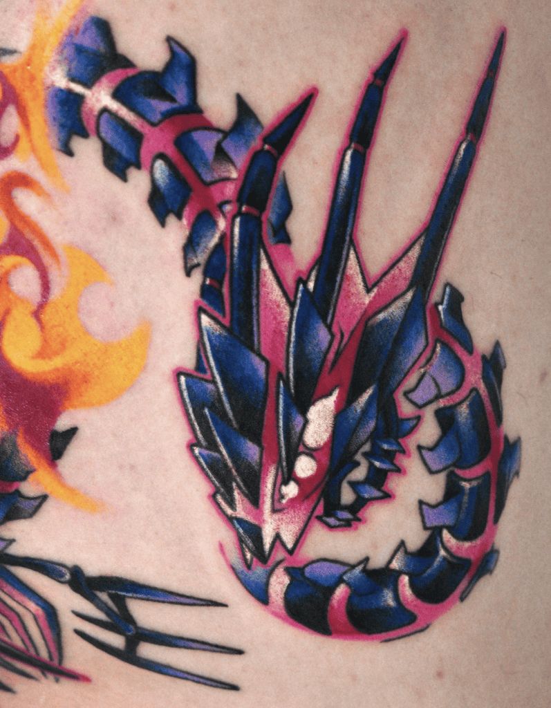 Eternatus Galar Pokémon Tattoo