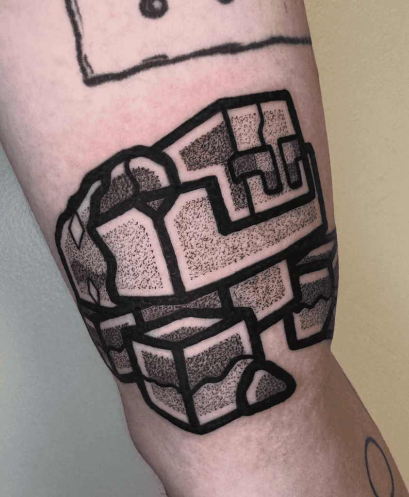 Naclstack Paldea Pokémon Tattoo