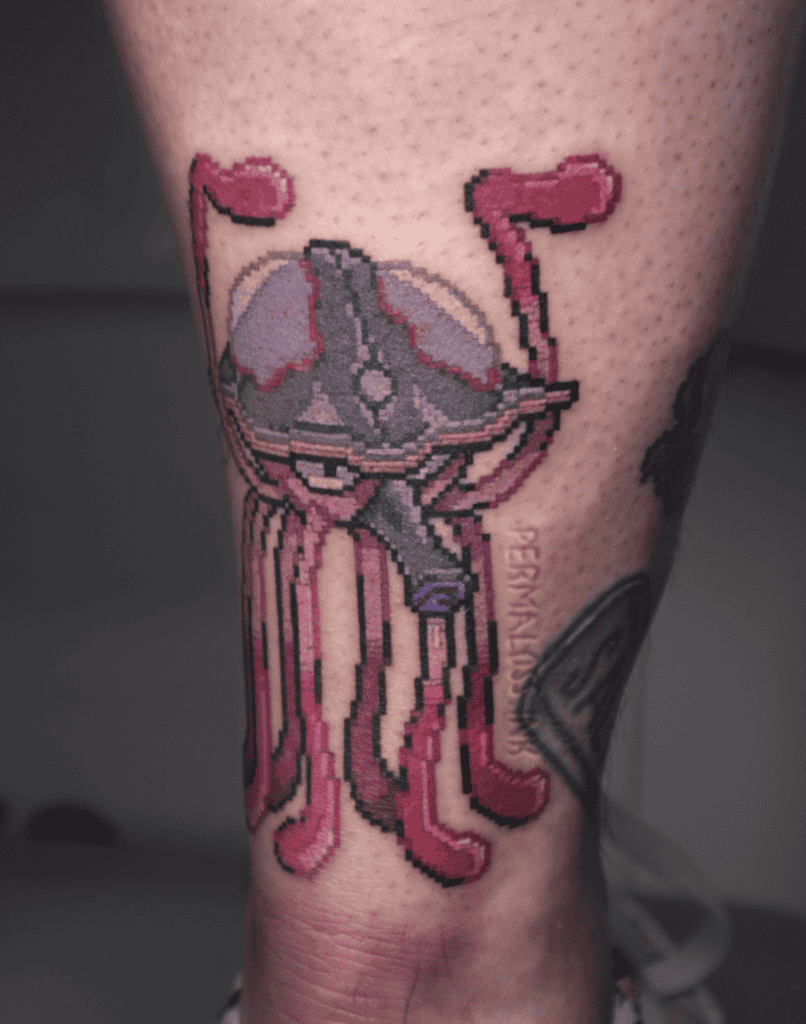 Toedscruel Paldea Pokémon Tattoo