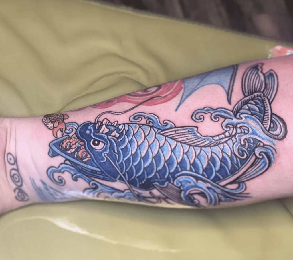 Dondozo Paldea Pokémon Tattoo