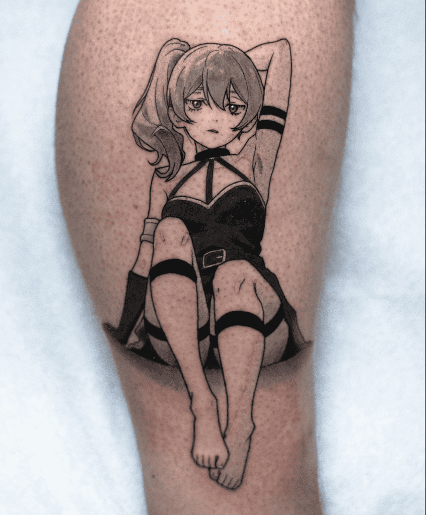Übel Pose Frieren Tattoo