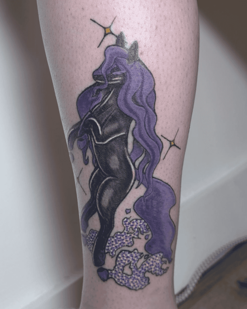 Pokémon Spectrier Horse Tattoos
