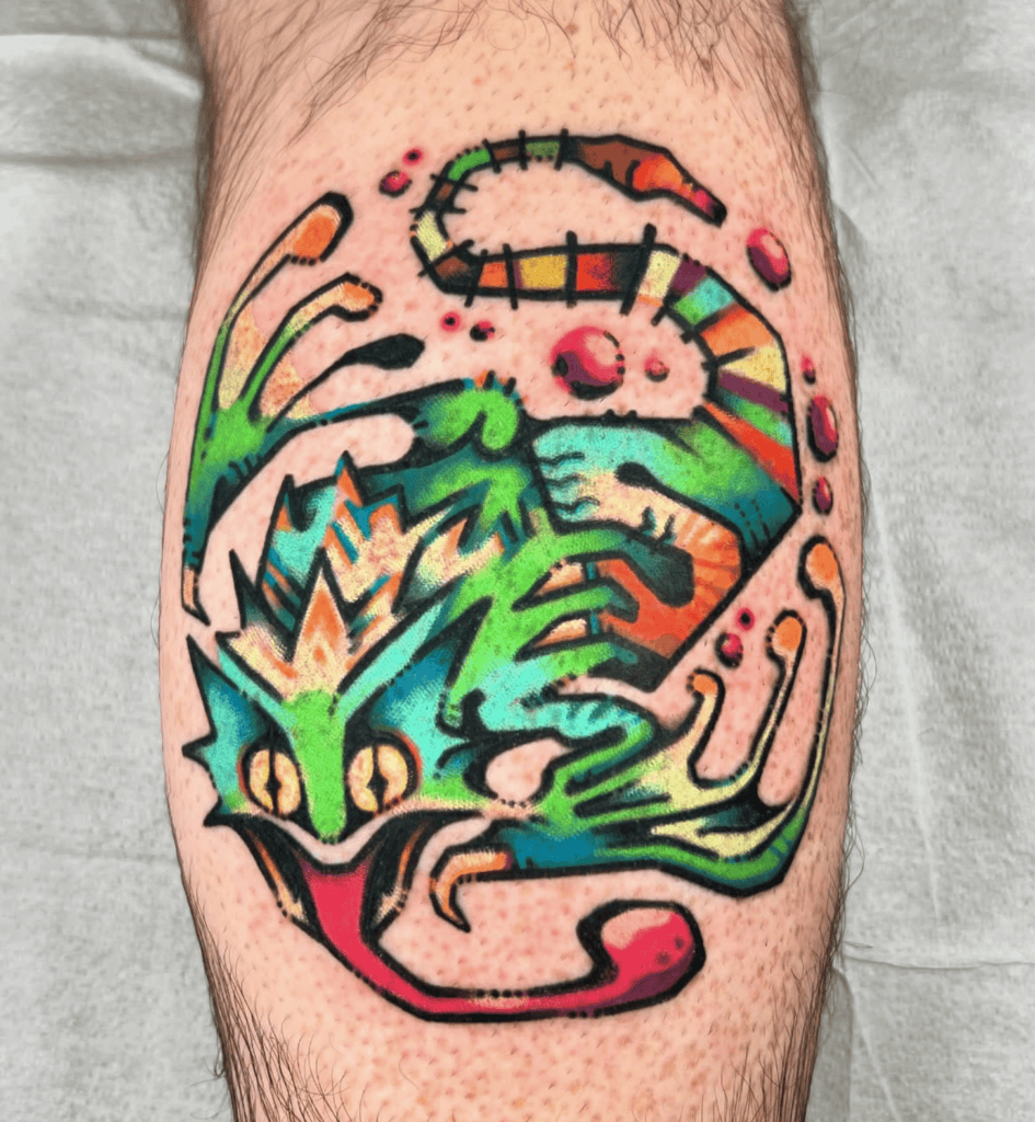 Pukei Pukei Monster Hunter Tattoo