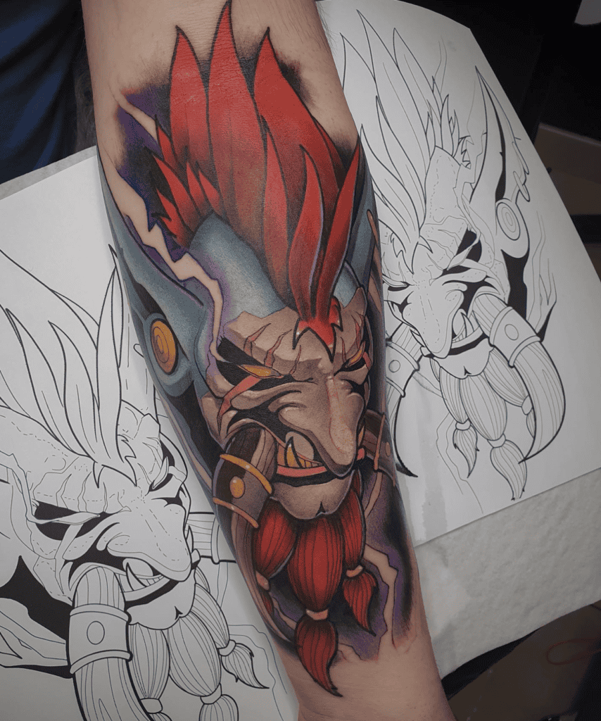 Vol jin Power World of Warcraft Tattoo