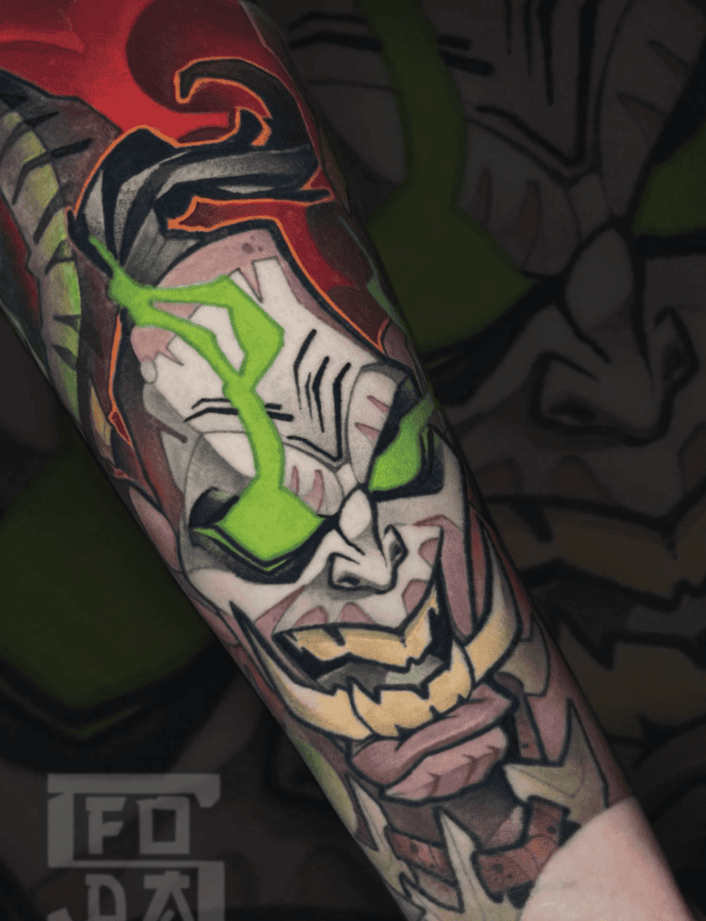 Ner zhul World of Warcraft Tattoo