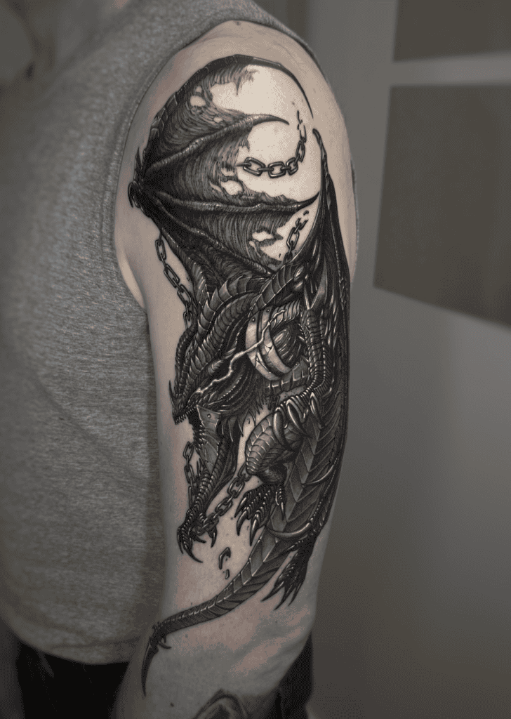 Deathwing World of Warcraft Tattoo