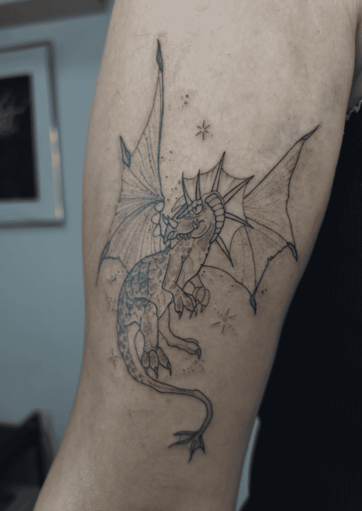 Onyxia World of Warcraft Tattoo