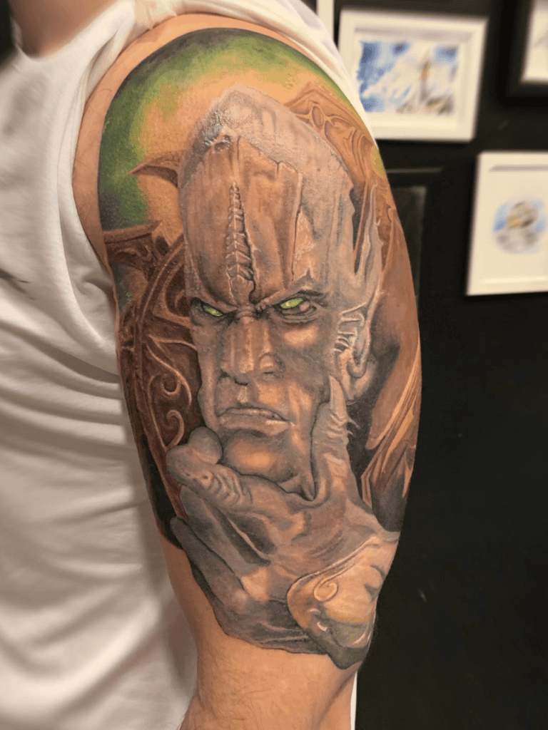 Archimonde World of Warcraft Tattoo