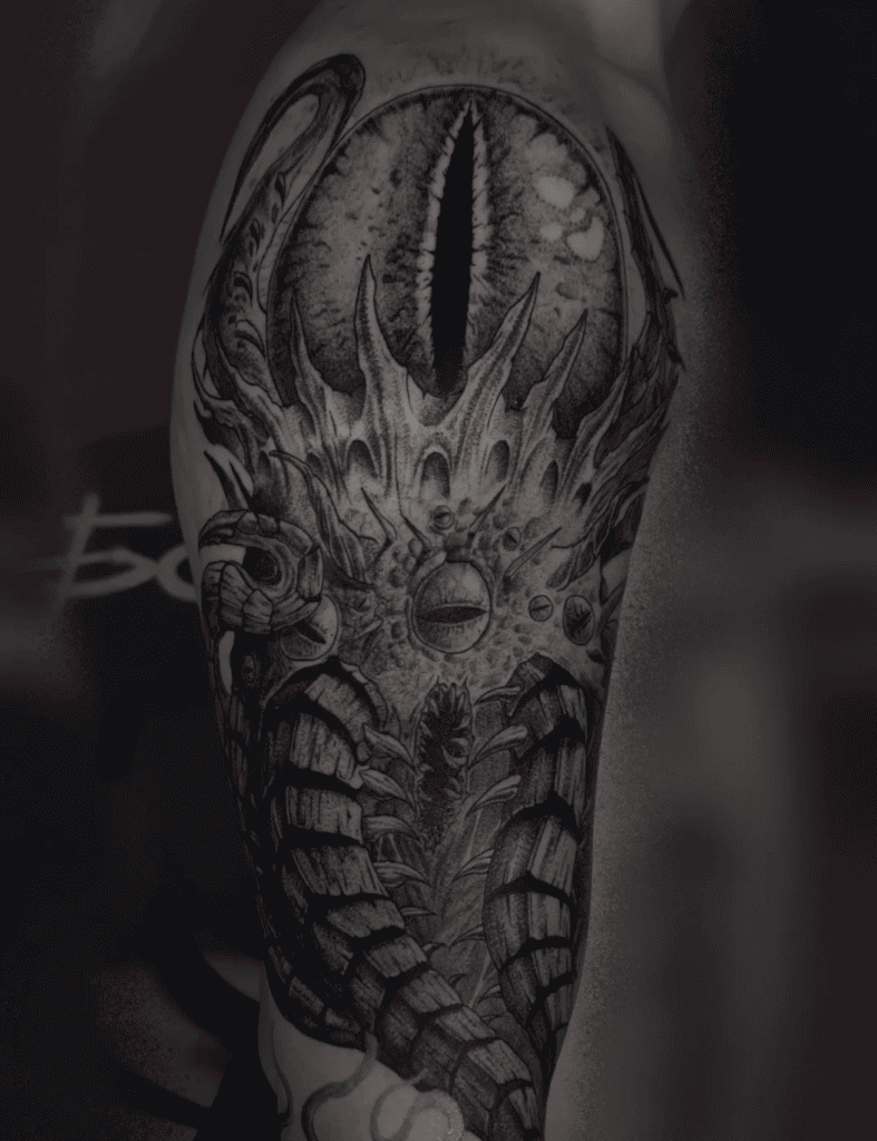 C Thun World of Warcraft Tattoo