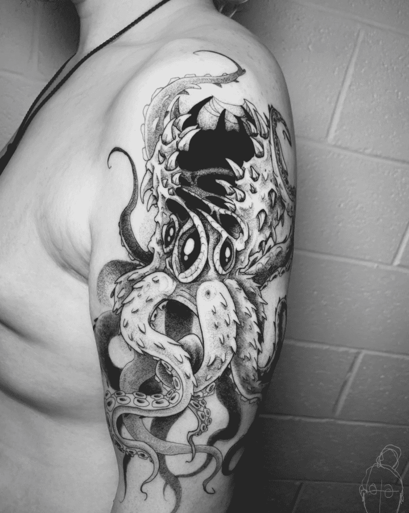 N Zoth World of Warcraft Tattoo