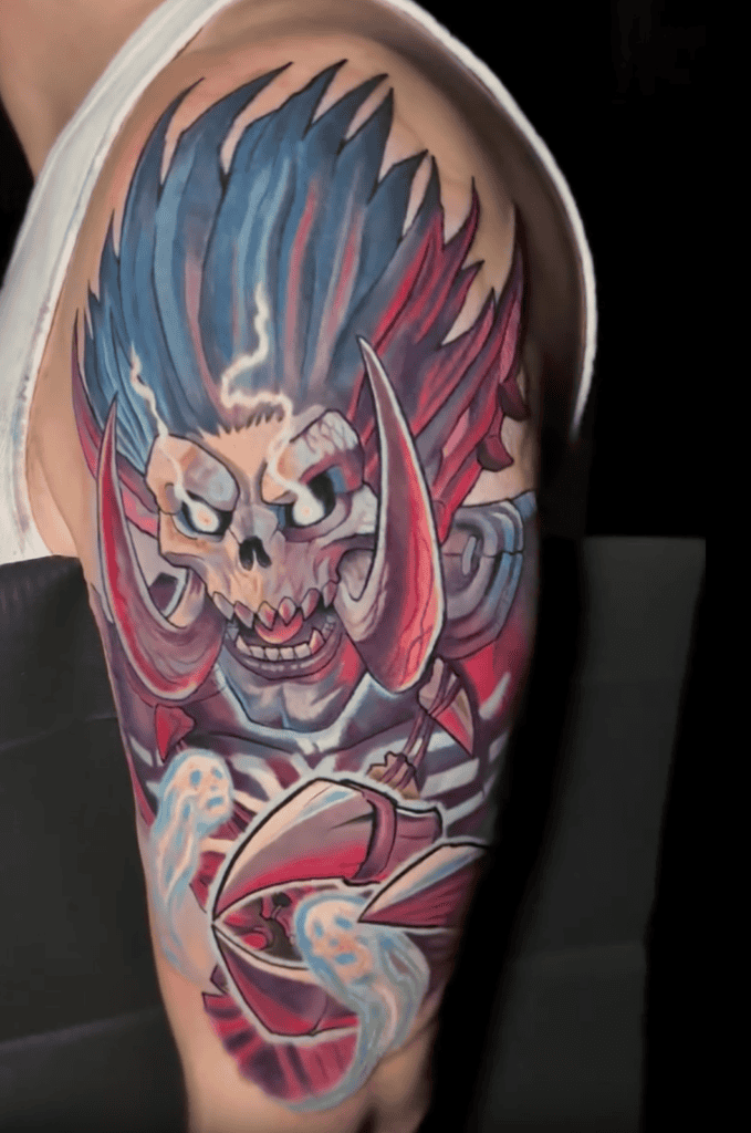 Bwonsamdi God World of Warcraft Tattoo