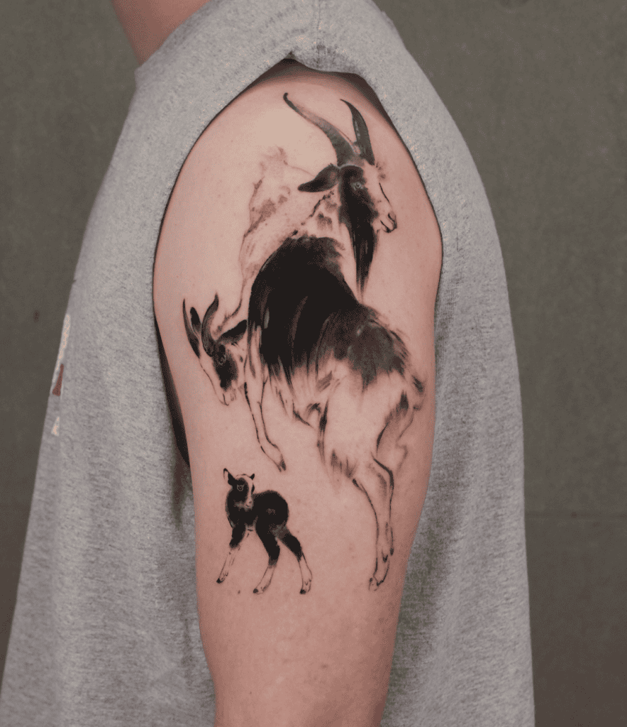Bagot Goat Tattoo