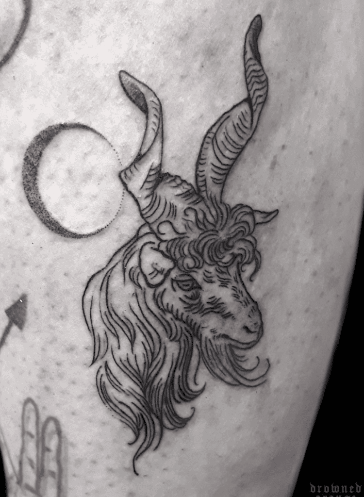 Girgentana Goat Tattoo
