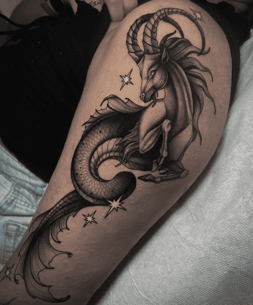 Capricorn Goat Tattoo