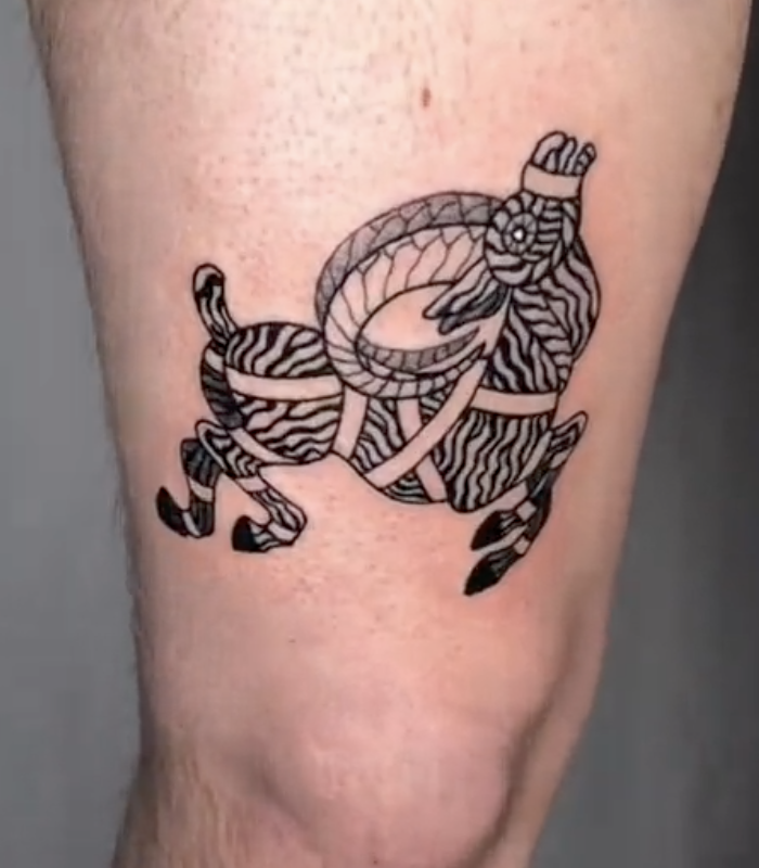 Yule Goat Tattoo