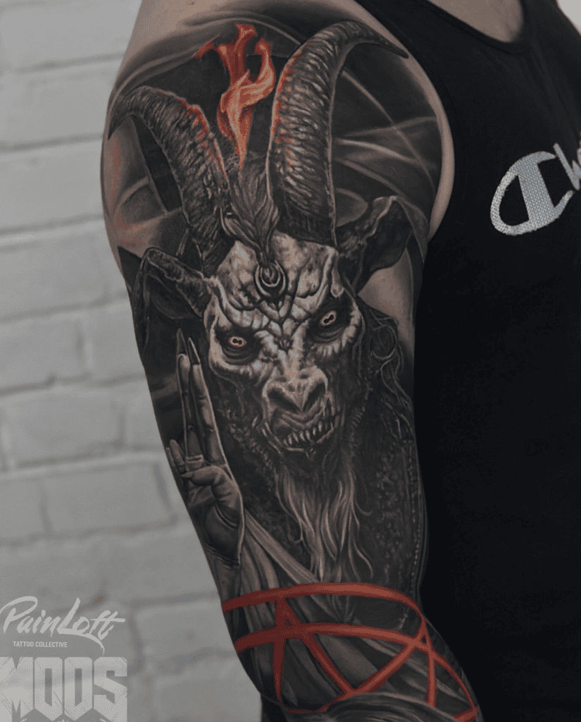 Baphomet Goat Tattoo