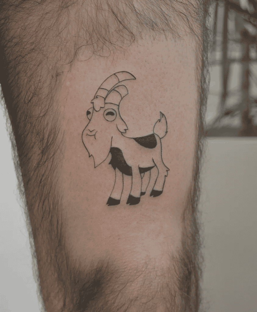 Gompers Goat Tattoo
