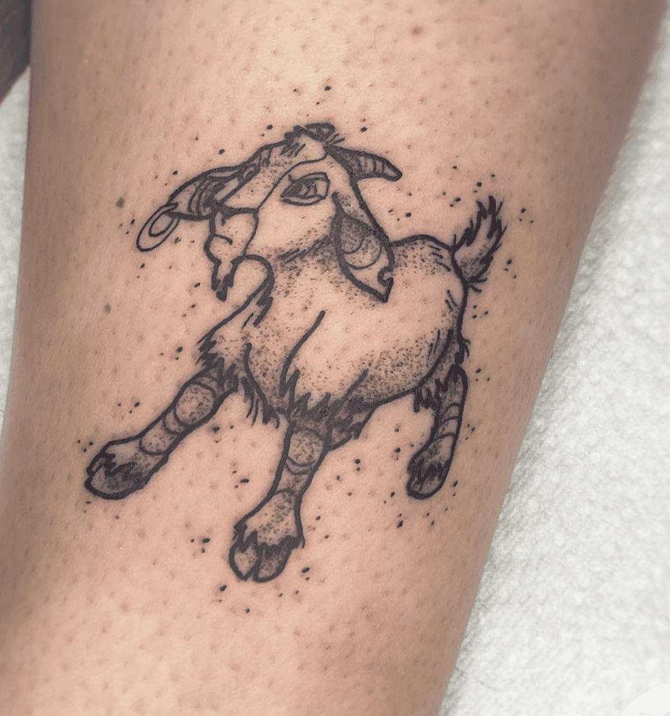 Djali Goat Tattoo