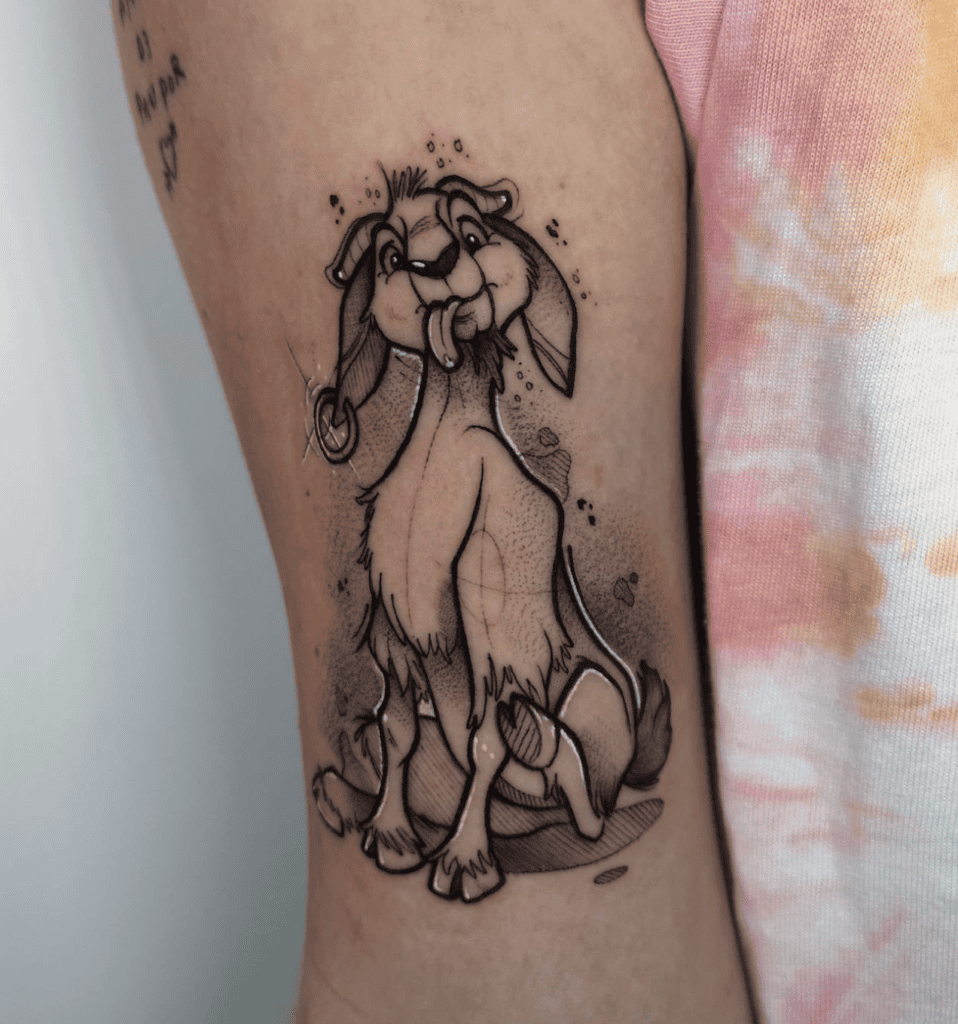 Djali Sit Goat Tattoo