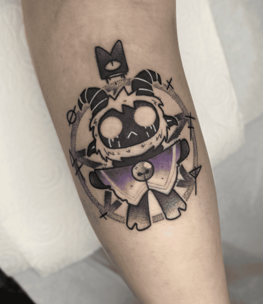 Cult of the Lamb Goat Tattoo