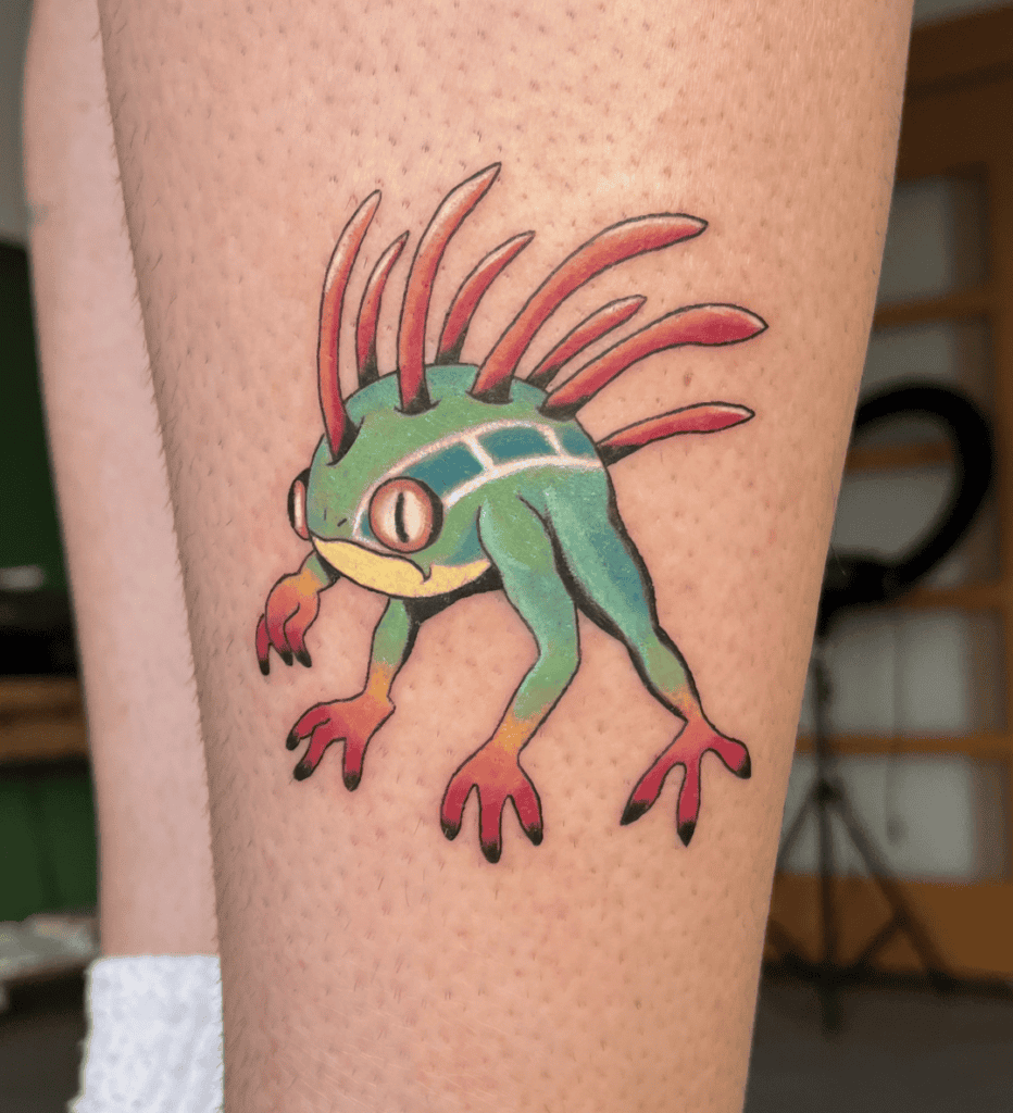 Murloc World of Warcraft Tattoo