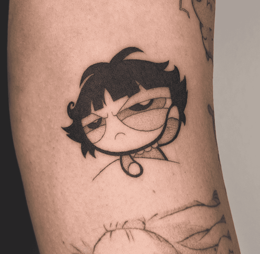 Buttercup Bed Powerpuff Girls Tattoo