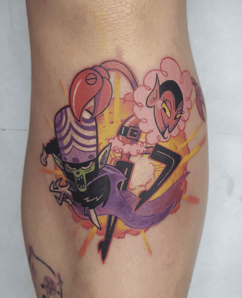 Mojo Jojo HIM Powerpuff Girls Tattoo