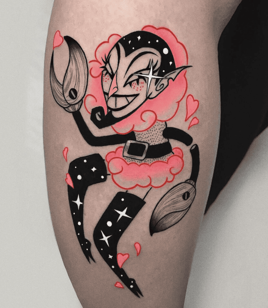 HIM Style Powerpuff Girls Tattoo
