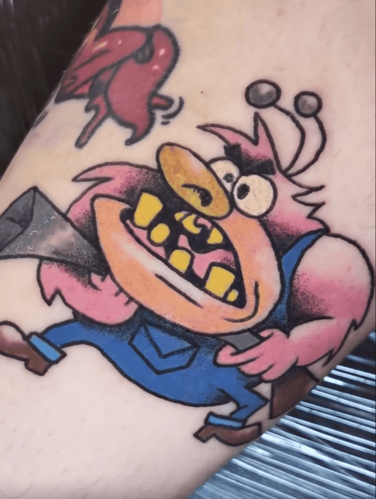 Fuzzy Lumpkins Powerpuff Girls Tattoo