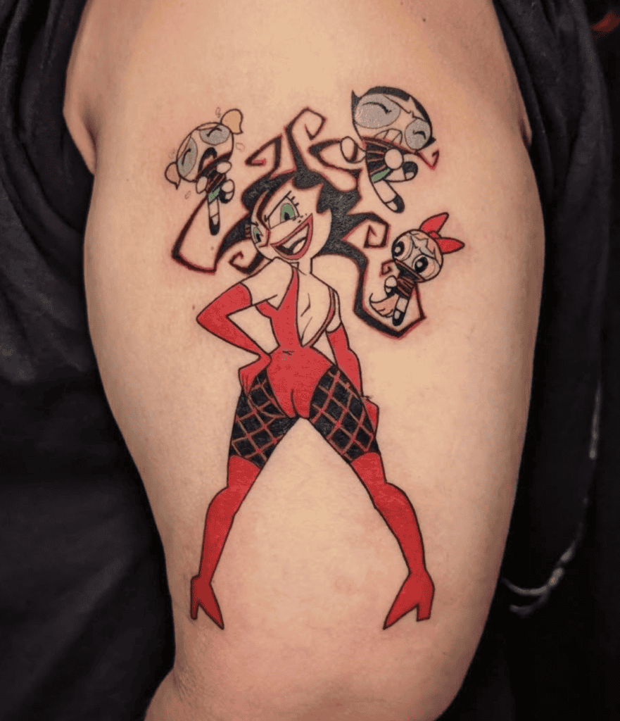 Sedusa Girls Powerpuff Girls Tattoo