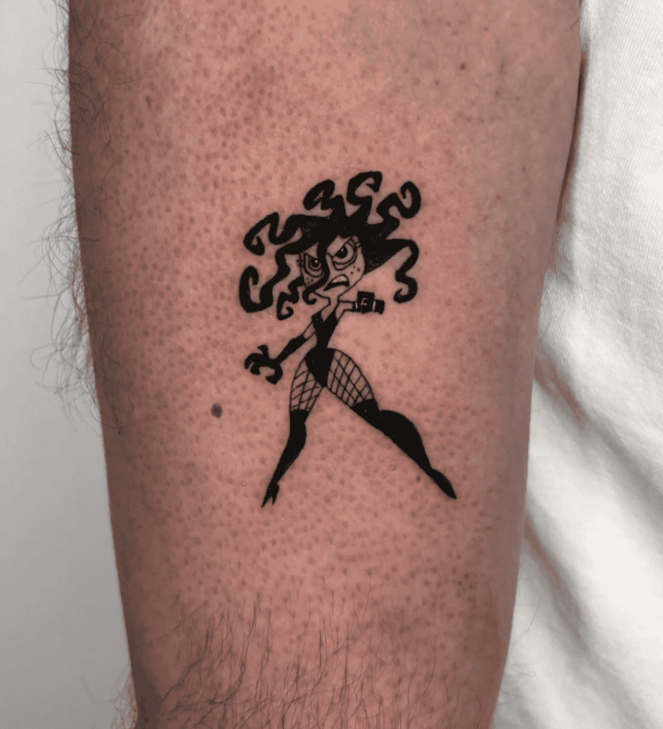 Sedusa Stance Powerpuff Girls Tattoo