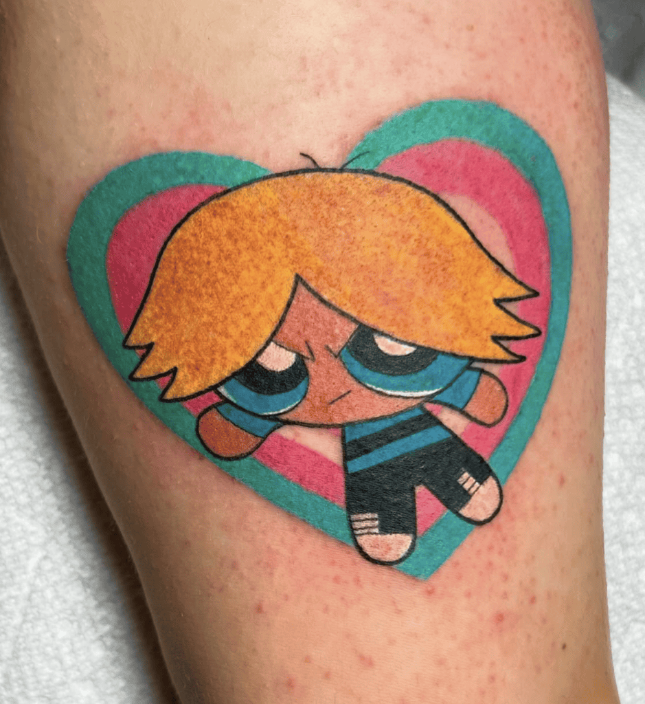 The Rowdyruff Boys Boomer Powerpuff Girls Tattoo