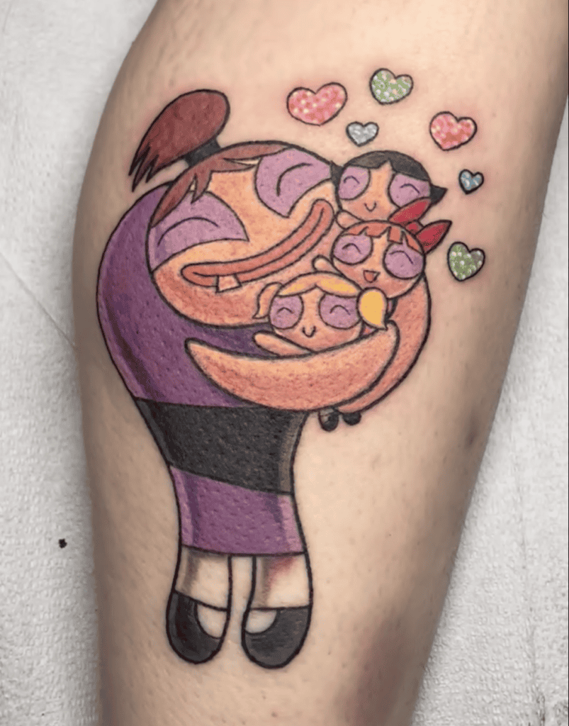 Bunny Powerpuff Girls Tattoo