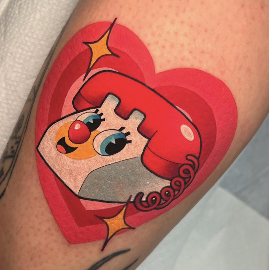 The Hotline Powerpuff Girls Tattoo