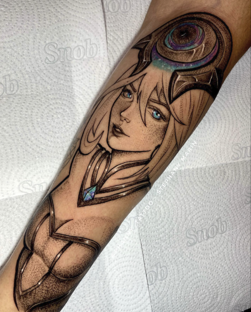 Lux League of Legends Tattoo